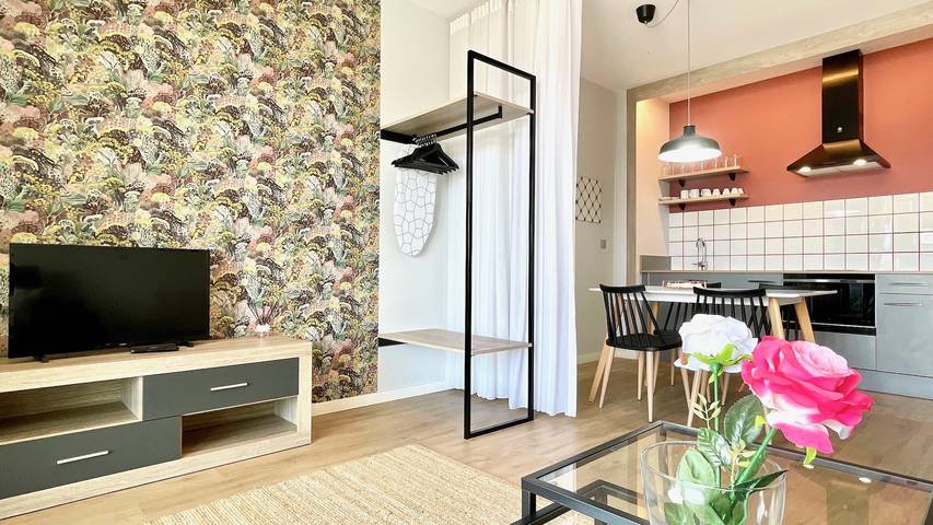 Apartamento vacacional entero, Apartamento de vacaciones para 2 personas con jardín in Foz, A Mariña Lucense