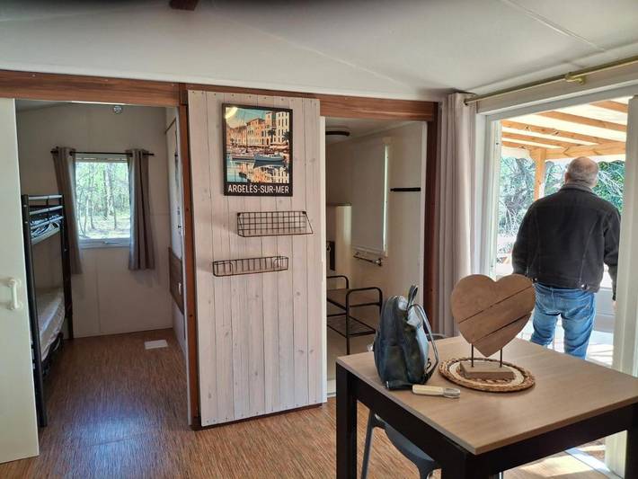 Gîte pour 6 personnes, avec jardin ainsi que balcon et piscine dans Gare d'Argeles-sur-Mer - 3