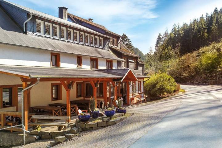 Pension voor 6 personen, with Balkon and Terras as well as Tuin and Uitzicht in Willingen