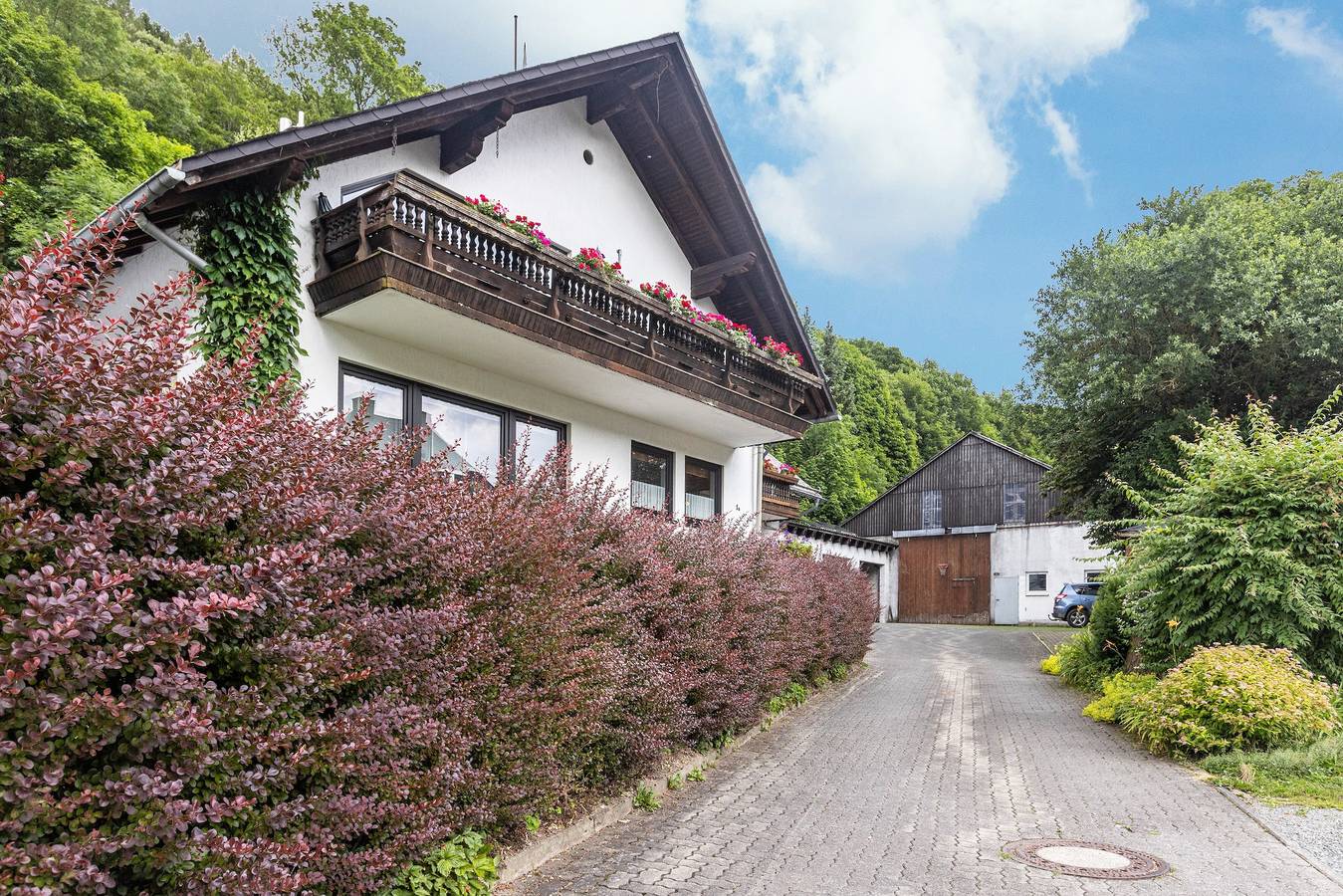 Ganze Wohnung, Apartment  Ferienwohnung am Golfplatz' Fewo A' mit Bergblick, Balkon und Wlan in Willingen, die Mittelgebirge