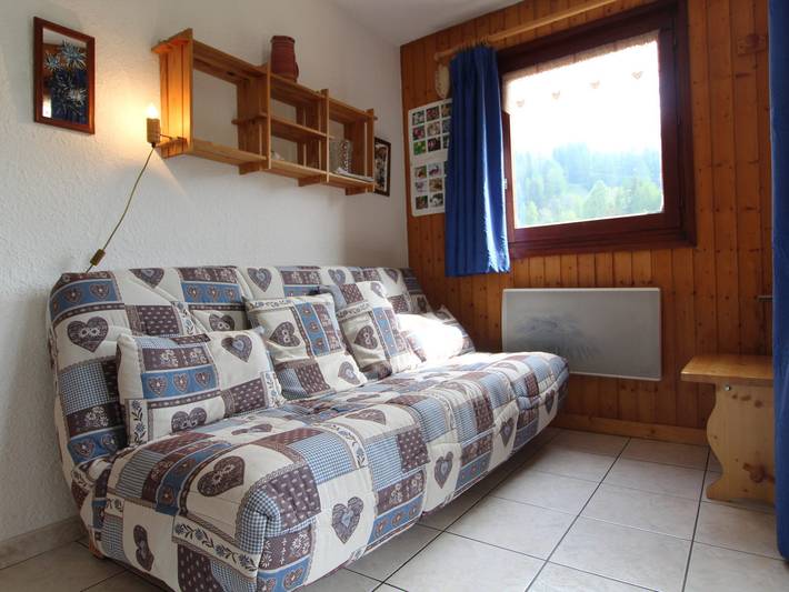 Studio entier, Appartement 4 pers avec terrasse, près des pistes et commerces, Val Cenis Le Haut in Lanslevillard, Massif de la Vanoise
