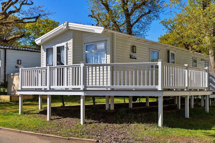 Static caravan for 6 people on the Isle of Wight