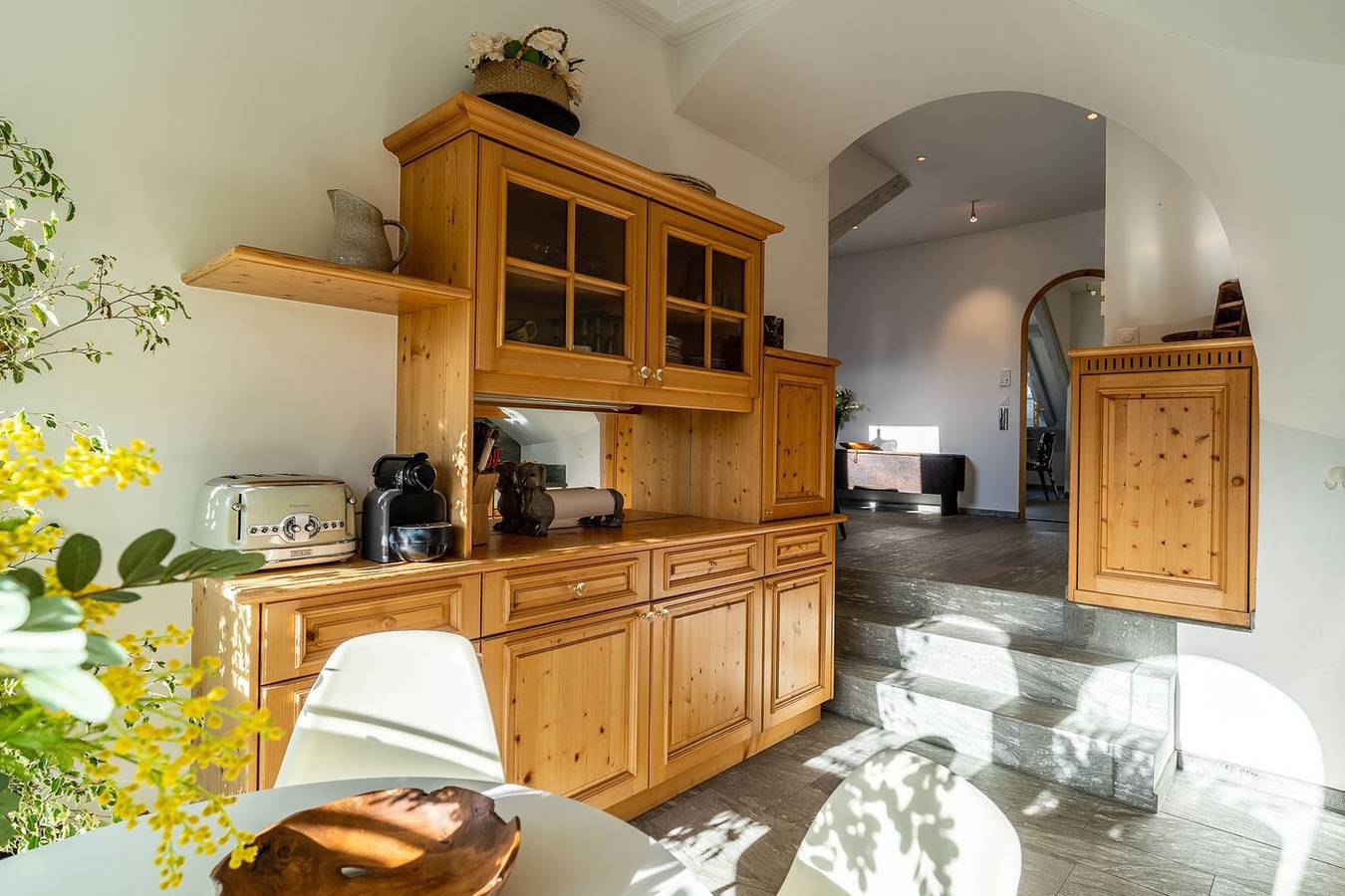 Ganze Wohnung, Luxus-Apartment, 135 m², über den Dächern von Flims, 3 Etagen im Jugendstilhaus in Flims-Dorf, Flims