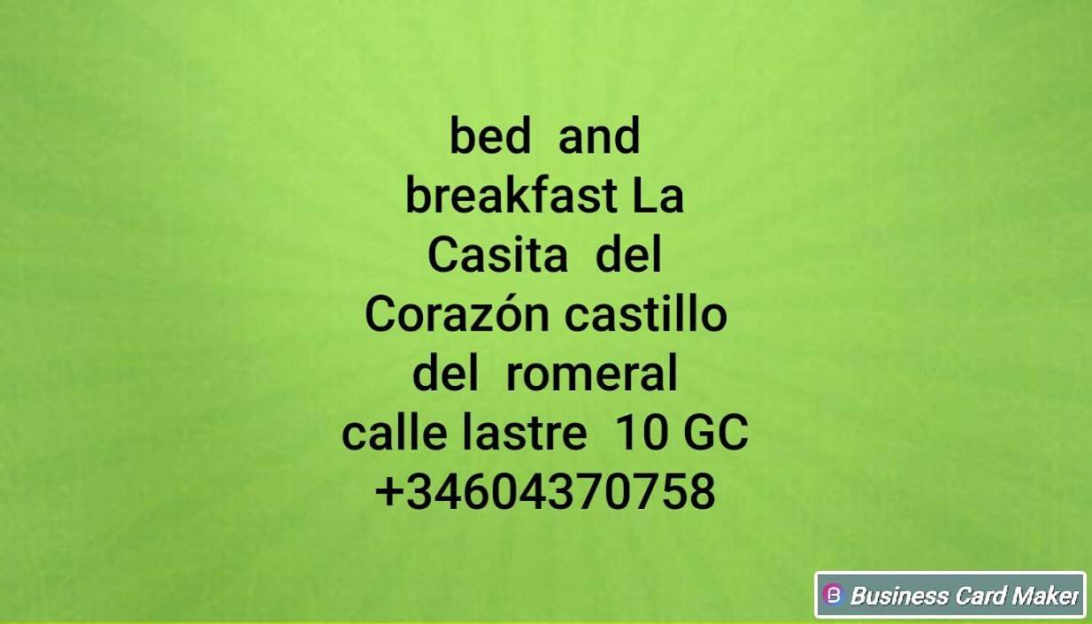 La Casita Del Corazon in Castillo del Romeral, San Bartolomé de Tirajana