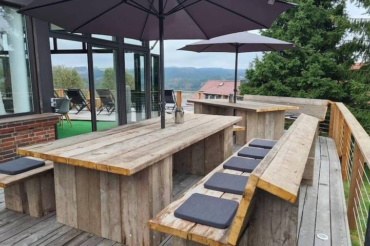 Holiday home for 16 people, with sauna and garden as well as balcony - 1