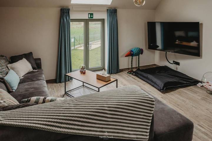 Chambre d’hôte pour 8 personnes, avec Jacuzzi et Terrasse ainsi que Jardin et Sauna à Geraardsbergen