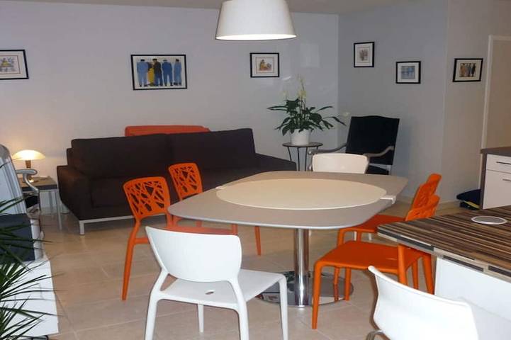 Appartement de vacances pour 6 personnes, avec terrasse, animaux acceptés