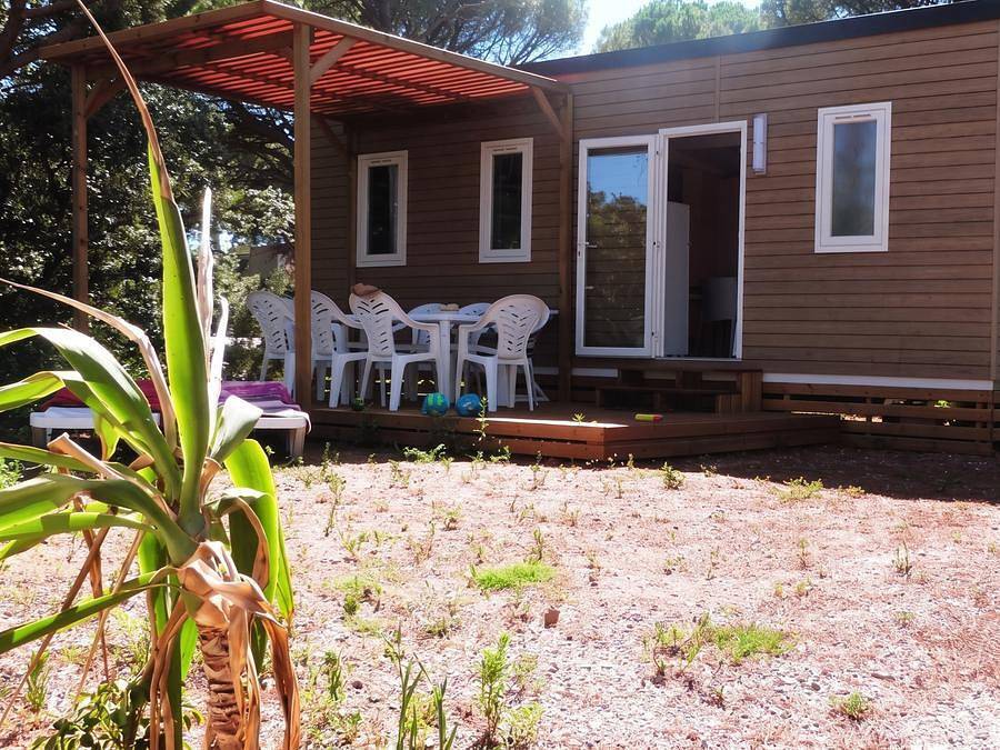 Camping Tikayan Les Cigales - Mobilhome 6 personnes - Arizona Standard - 3 chambres - Tv - Clim in Le Muy, Côte méditerranéenne (France)