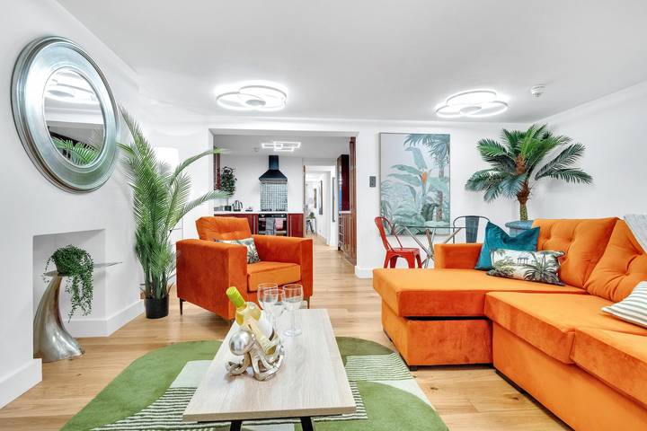 Appartement de vacances pour 6 personnes, avec jardin