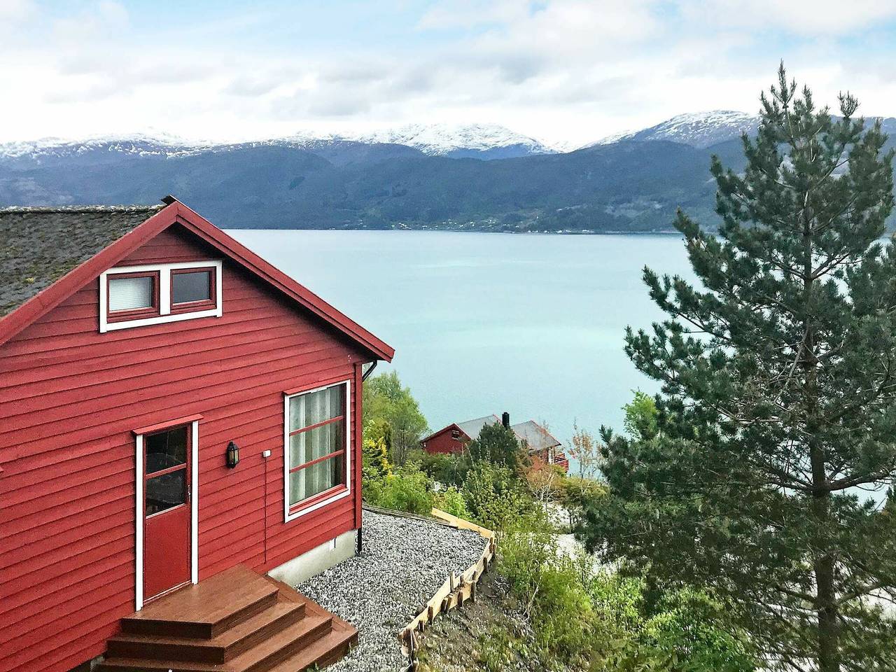 8 person ferie hjemme i Norheimsund in Kvam herad