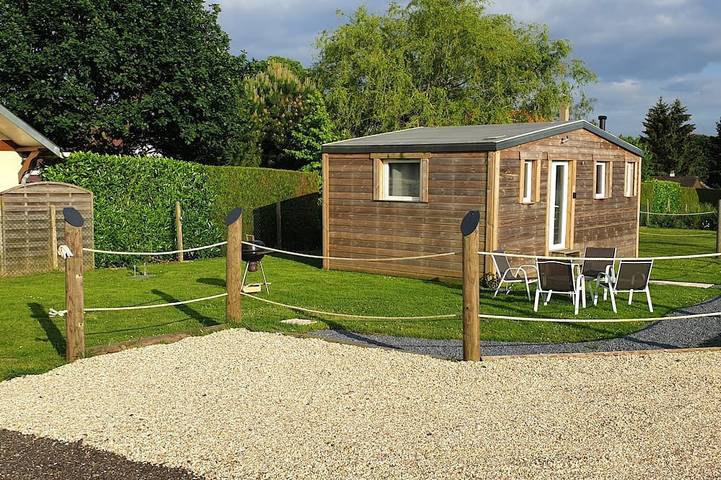 Maison de campagne pour 4 personnes, avec jardin à La Haye-Malherbe