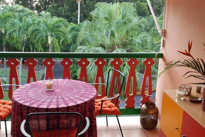 Appartement de vacances pour 2 personnes, avec jardin