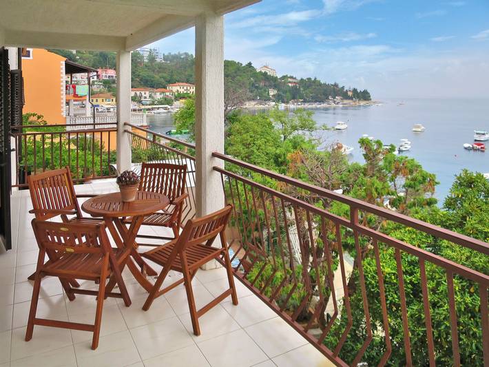 Gîte pour 4 personnes, avec balcon à Rabac - 2