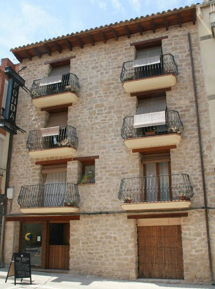 Casa de huéspuedes para 4 personas, con Balcón en Valderrobres