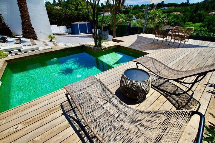 Casa rural para 8 personas, con jardín además de vistas y piscina en Massanet de la Selva - 4