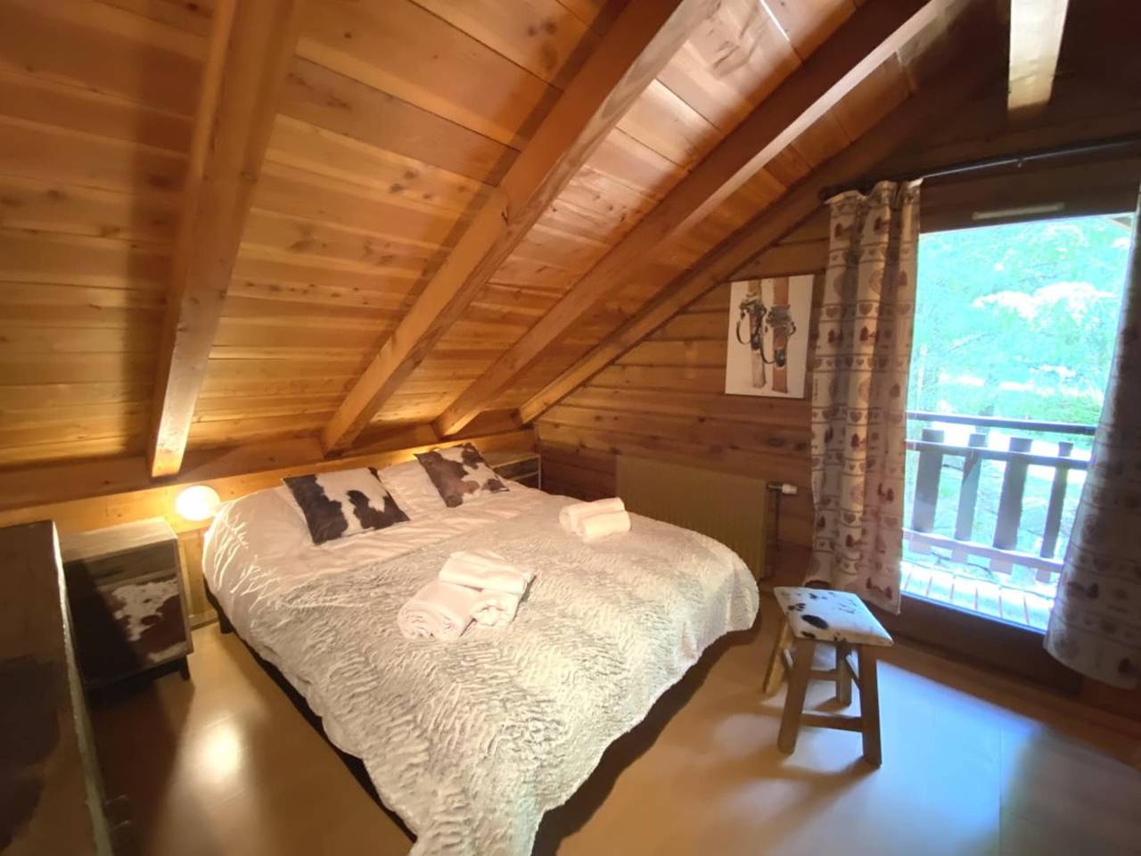 Chalet in La Bresse mit Bergblick in La Bresse, Regionaler Naturpark Belchen der Vogesen
