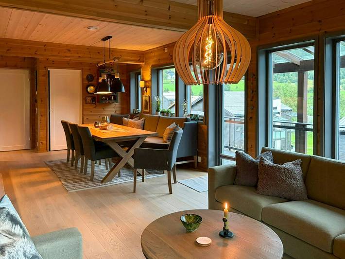 Ganze Wohnung, Geräumige Wohnung mit Balkon in Myrkdalen in Myrkdalen, Voss