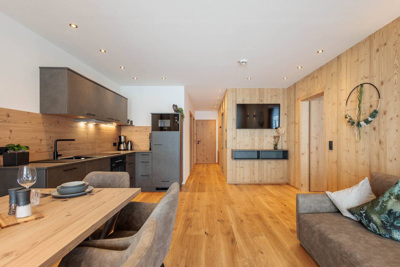 Appartement entier, Appartement de vacances 'Mountain Suite Nr°103' avec vue sur la montagne, balcon et Wi-Fi in Grossarl, Ski Amadé