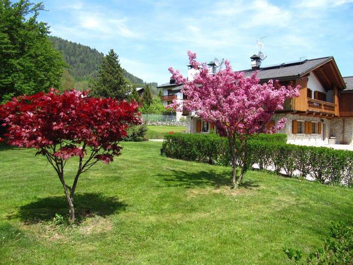 Chambre d’hôte pour 2 personnes, avec Balcon et Terrasse ainsi que Jardin et Vue à Pieve di Cadore