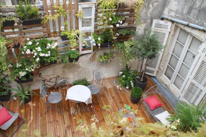 Chambre d’hôte pour 2 personnes, avec Terrasse à Saintes
