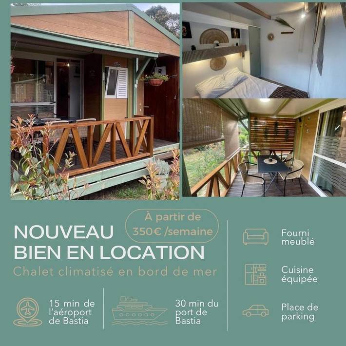 Location de vacances pour 5 personnes, avec terrasse à Sorbo-Ocagnano - 2
