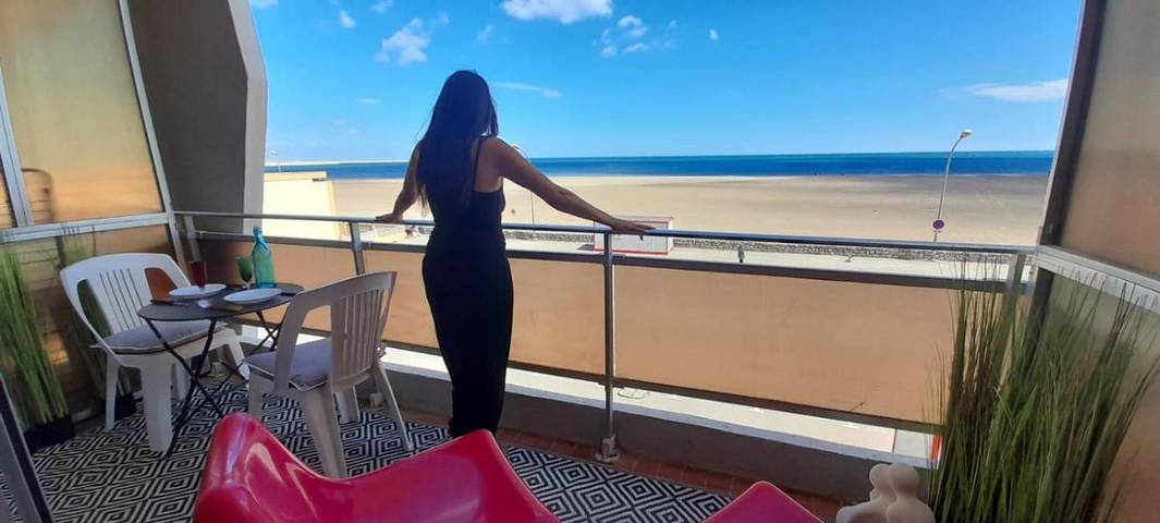 Appartement de vacances pour 2 personnes, avec terrasse et vue à Port-la-Nouvelle
