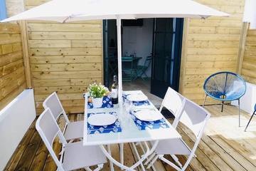 Gîte pour 3 personnes, avec balcon dans Port de la Cotinière