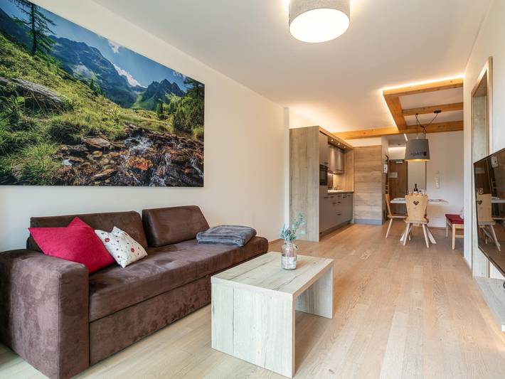 Ganze Wohnung, Angenehme Wohnung mit Süd-West-Balkon in Haus, Schladming-Dachstein