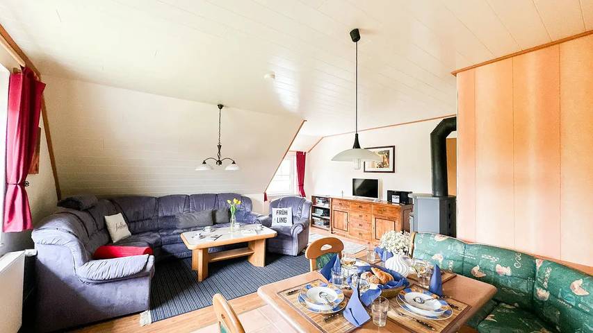 Ferienwohnung für 4 Personen, mit Garten in Ihlienworth