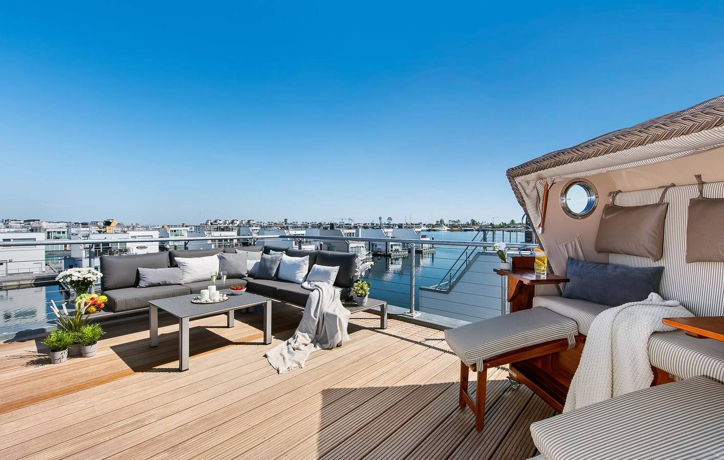 Rückzugsort am Meer mit Terrasse und Parkplatz - 1000m zum Strand in Olpenitz, Kappeln