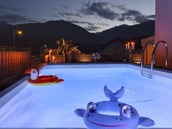 Ferienhaus für 8 Personen, mit Sauna und Garten sowie Pool und Balkon in Südtirol - 2