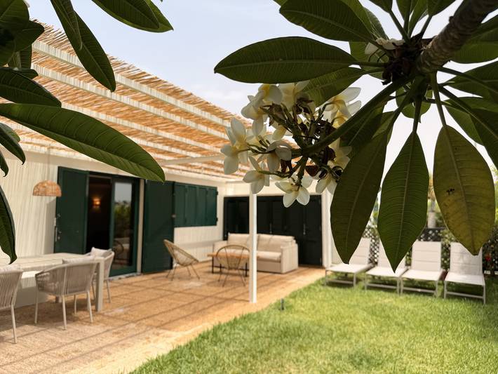 Bungalow para 6 personas, con Terraza y Jardín en San Agustín