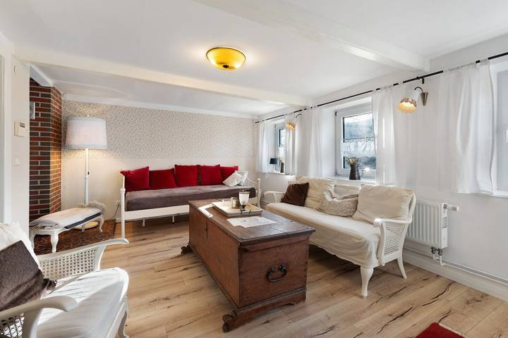 Apartamento inteiro, Apartamento 'Room 24' com terraço partilhado, jardim partilhado e acesso Wi-Fi in Behrendorf, Grünes Binnenland