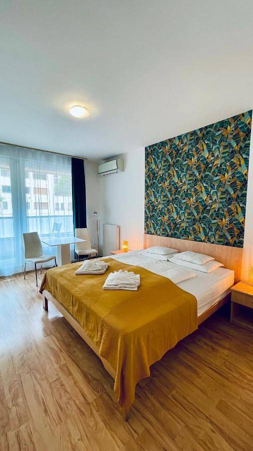 Apartahotel para 2 personas, con terraza en Budapest