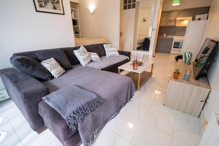 Appartement de vacances pour 4 personnes, avec Terrasse ainsi que Jardin et Vue