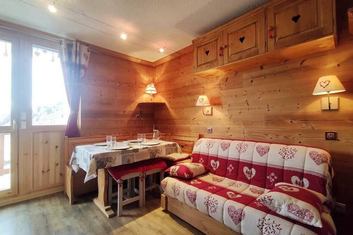Apartamento entero, Estudio acogedor vista montaña - 4 pers. in Plagne Villages, La Plagne-Tarentaise