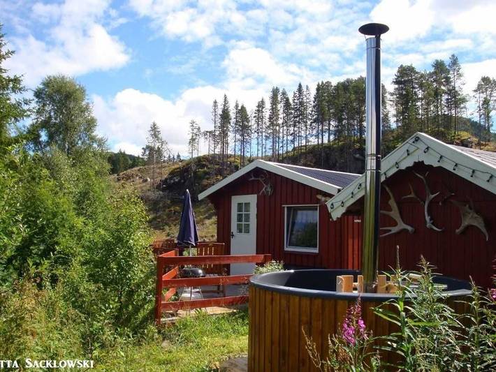 Ferienwohnung für 3 Personen, mit Terrasse und Garten in Tröndelag