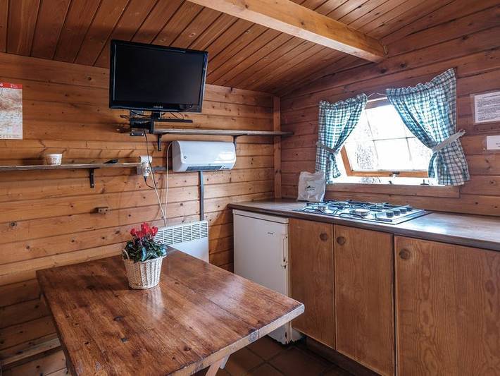 Camping Repos del Pedraforca - Glamping 2 personas - Cabaña de madera Pedraforca in Saldes, Comarcas centrales