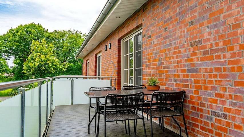 Ferienhaus für 6 Personen, mit Balkon, mit Haustier in Hage - 4