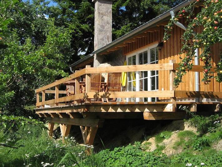 Seeidyll Comthurey - Schilfhaus in Wokuhl-Dabelow, Mecklenburg-Strelitz