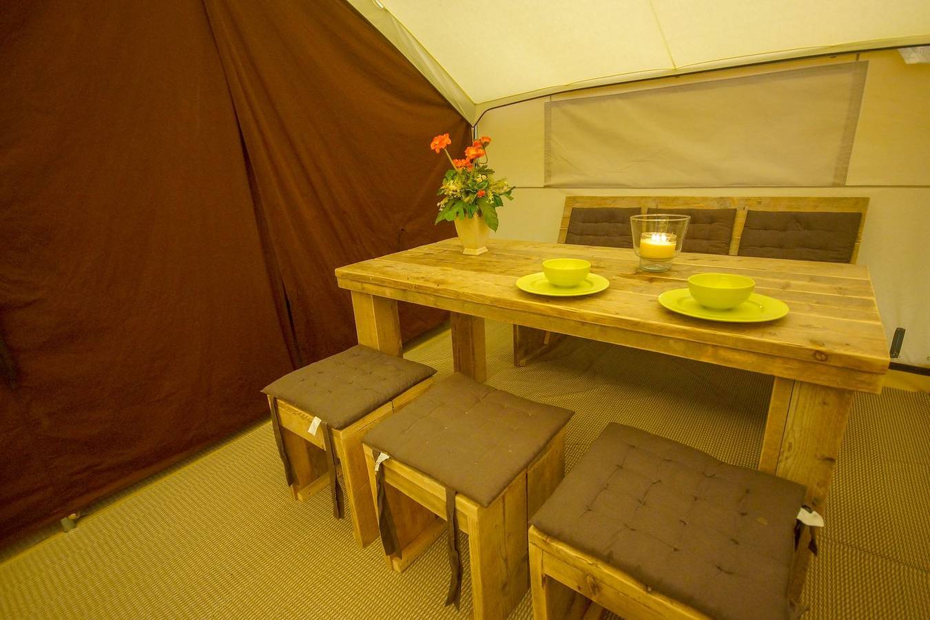 La Draille — Lodge tent St Emilion Deluxe in Souillac, Lot