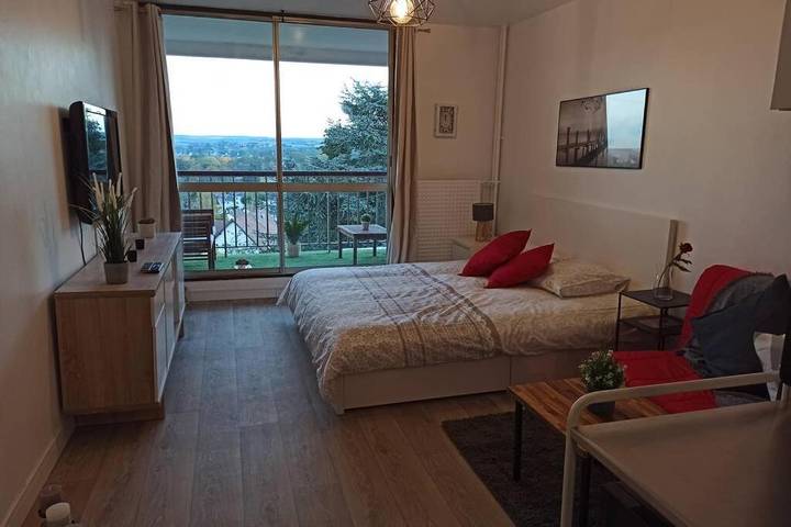Appartement de vacances pour 4 personnes, avec Balcon et Vue