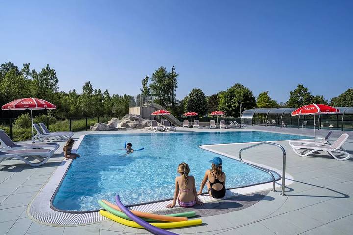Mobil home pour 5 personnes, avec terrasse et piscine dans Vignemont - 2