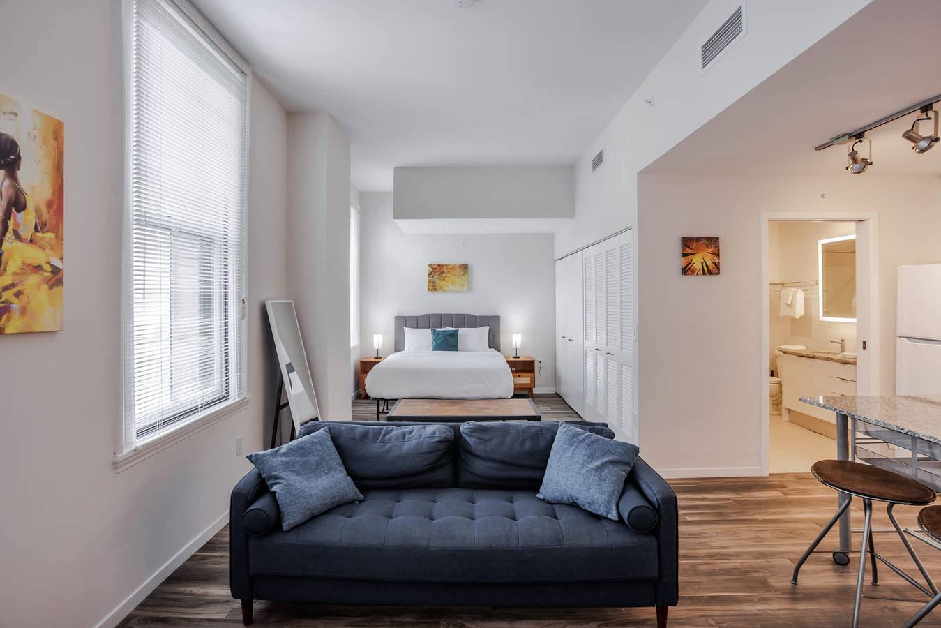 Ganzes Studio, Cozysuites Sky Central Studio w gym clubhouse in Cincinnati, Hamilton County (OH)