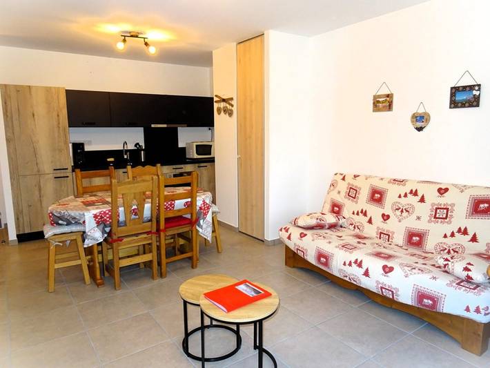 Chalet pour 4 personnes, avec balcon à Saint-Jean-d'Aulps