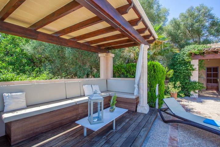 Sa Font - Ferienhaus mit privaten Pool in Petra. WiFi gratis in Petra (Mallorca), Mallorca Inselmitte