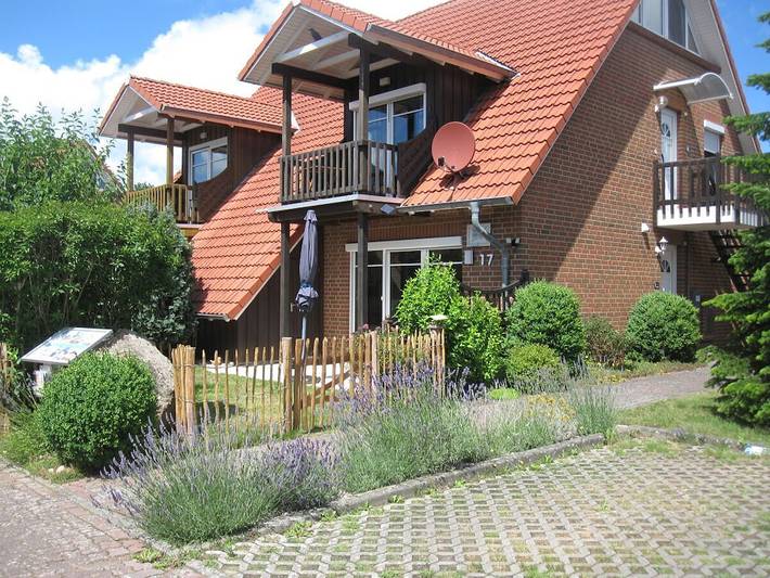Ferienhaus für 4 Personen, mit Balkon und Garten, mit Haustier in Sahlenburg
