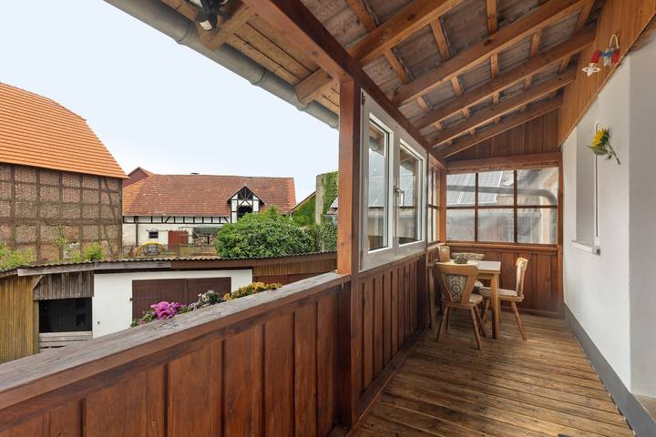 Ferienwohnung für 6 Personen, mit Balkon im Waldecker Land