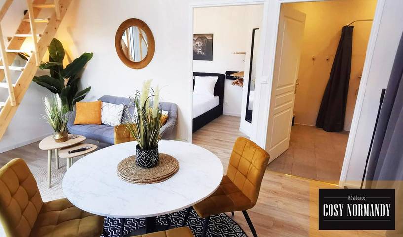 Gîte pour 4 personnes, avec terrasse à Bois-Jérôme-Saint-Ouen - 2