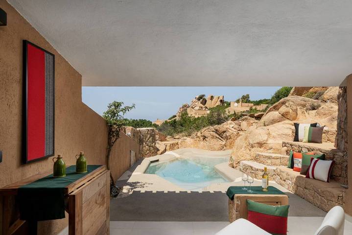 Ferienwohnung für 2 Personen, mit Meerblick und Pool sowie Balkon/Terrasse in Costa Paradiso - 4